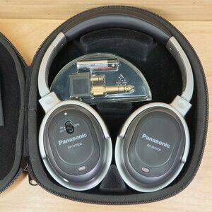 Panasonic RP-HC500 Noise-Cancelling Stereo Headphones / Tested & Working